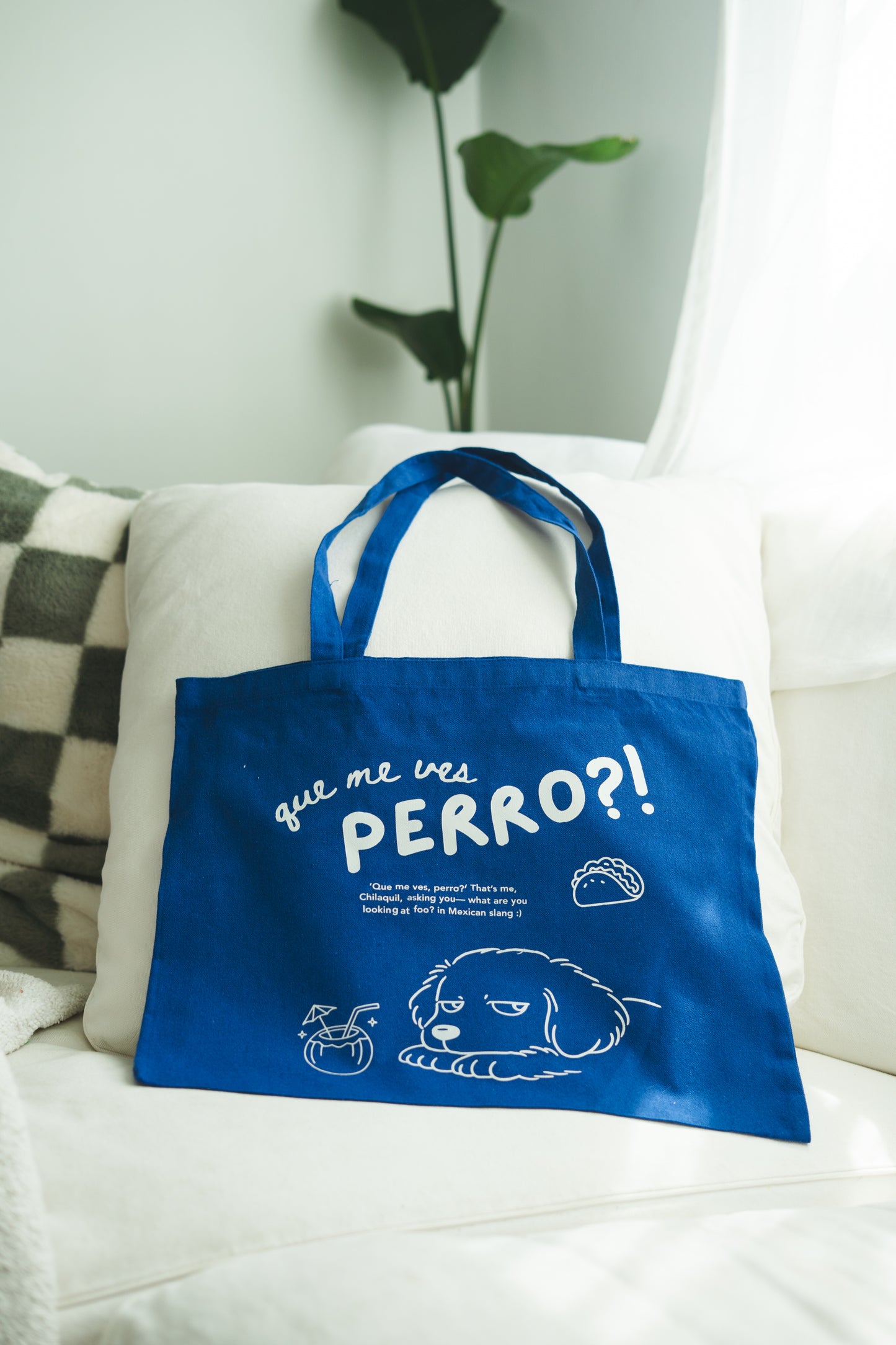 CHILA TOTE BLUE